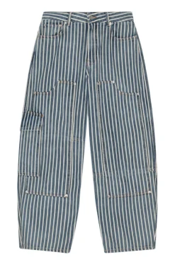 Dames broek blauw