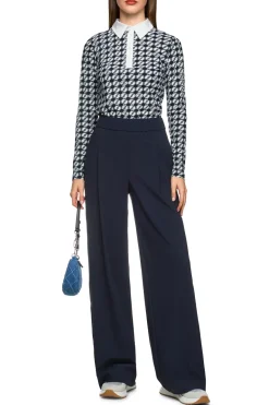 Dames broek blauw