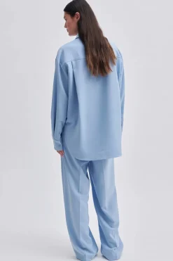 Dames broek blauw