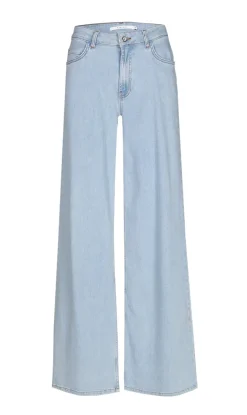 Dames broek blauw