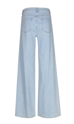 Dames broek blauw