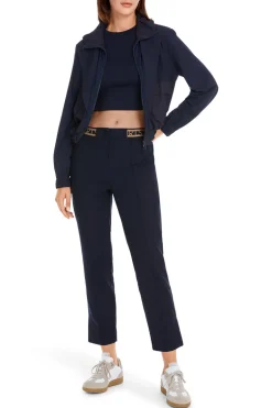 Dames broek blauw