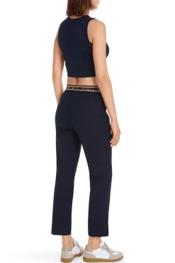 Dames broek blauw