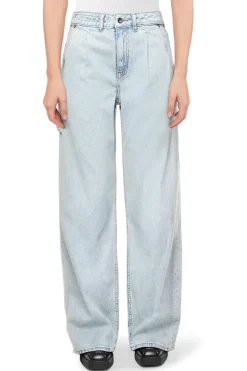 Dames broek blauw