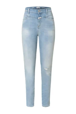 Dames broek blauw