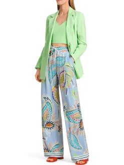 Dames broek blauw