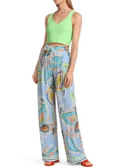 Dames broek blauw