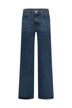 Dames broek blauw