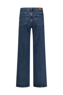 Dames broek blauw