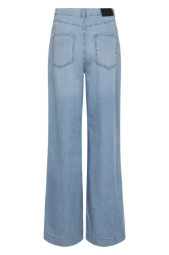 Dames broek blauw