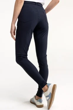 Dames broek blauw