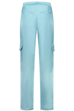 Dames broek blauw