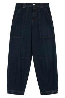 Dames broek blauw