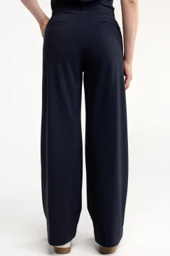 Dames broek blauw