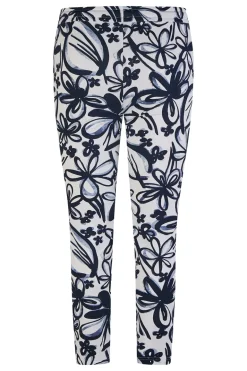 Dames broek blauw