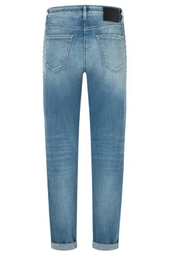 Dames broek blauw