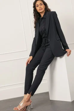 Dames broek blauw