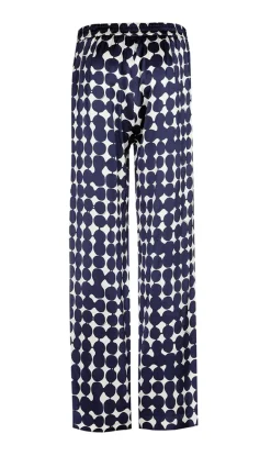 Dames broek blauw