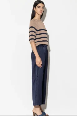 Dames broek blauw