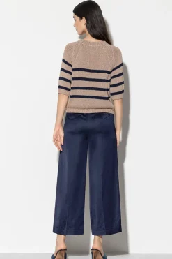 Dames broek blauw