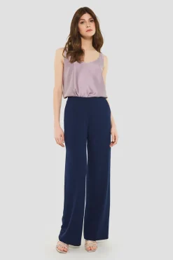 Dames broek blauw