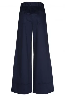 Dames broek blauw