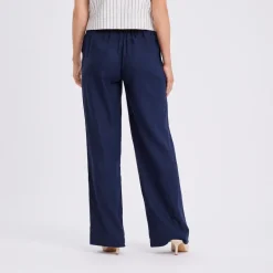 Dames broek blauw
