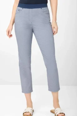 Dames broek blauw