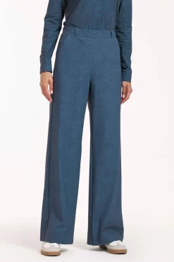 Dames broek blauw
