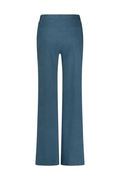 Dames broek blauw