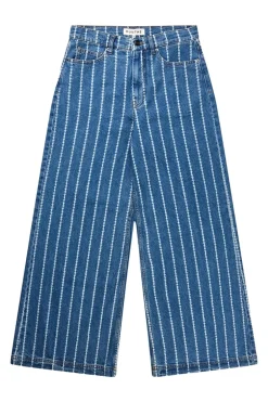 Dames broek blauw