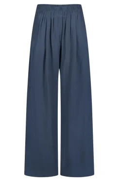 Dames broek blauw
