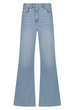 Dames broek blauw