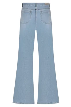 Dames broek blauw