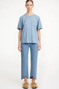 Dames broek blauw
