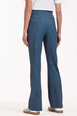Dames broek blauw