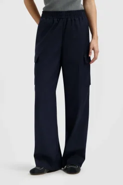Dames broek blauw