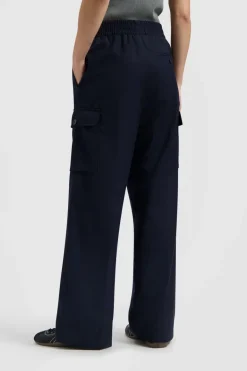 Dames broek blauw