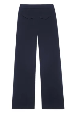 Dames broek blauw