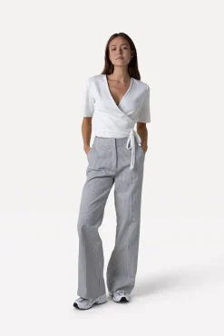 Dames broek blauw