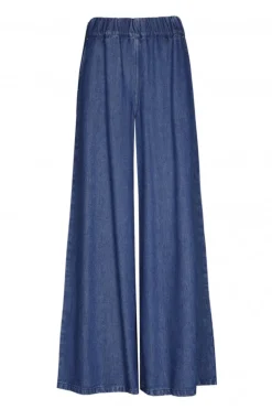 Dames broek blauw