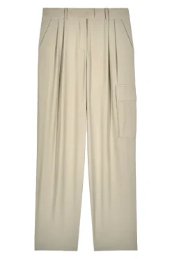 Dames broek bruin
