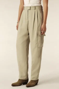 Dames broek bruin