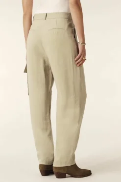 Dames broek bruin
