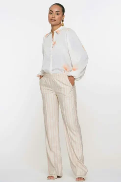 Dames broek bruin