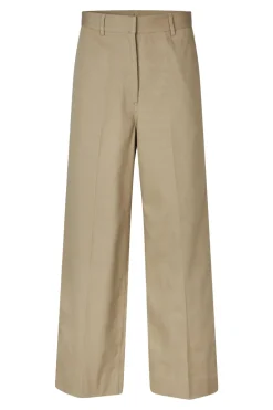 Dames broek bruin