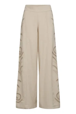 Dames broek bruin