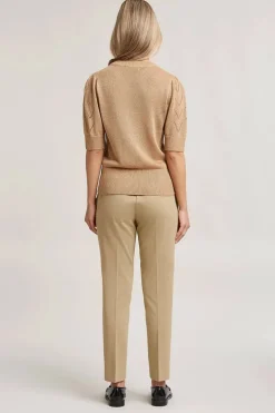 Dames broek bruin