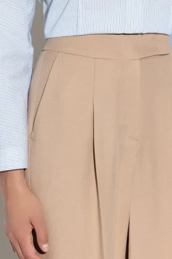 Dames broek bruin