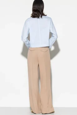 Dames broek bruin